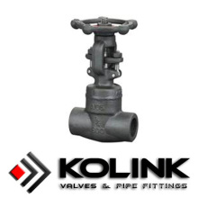 Vanne à gaz en acier forgé, Sw / Threaded End, API Globe Valve